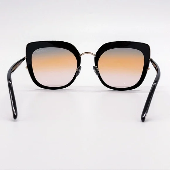NEW TOM FORD WOMEN TF945 01B SUNGLASSES VIRGINIA FT0945/S EYEWEAR NEW FT0945/S 01B TOM FORD SQUARE WOMEN SUNGLASSES TOM FORD  main image 3